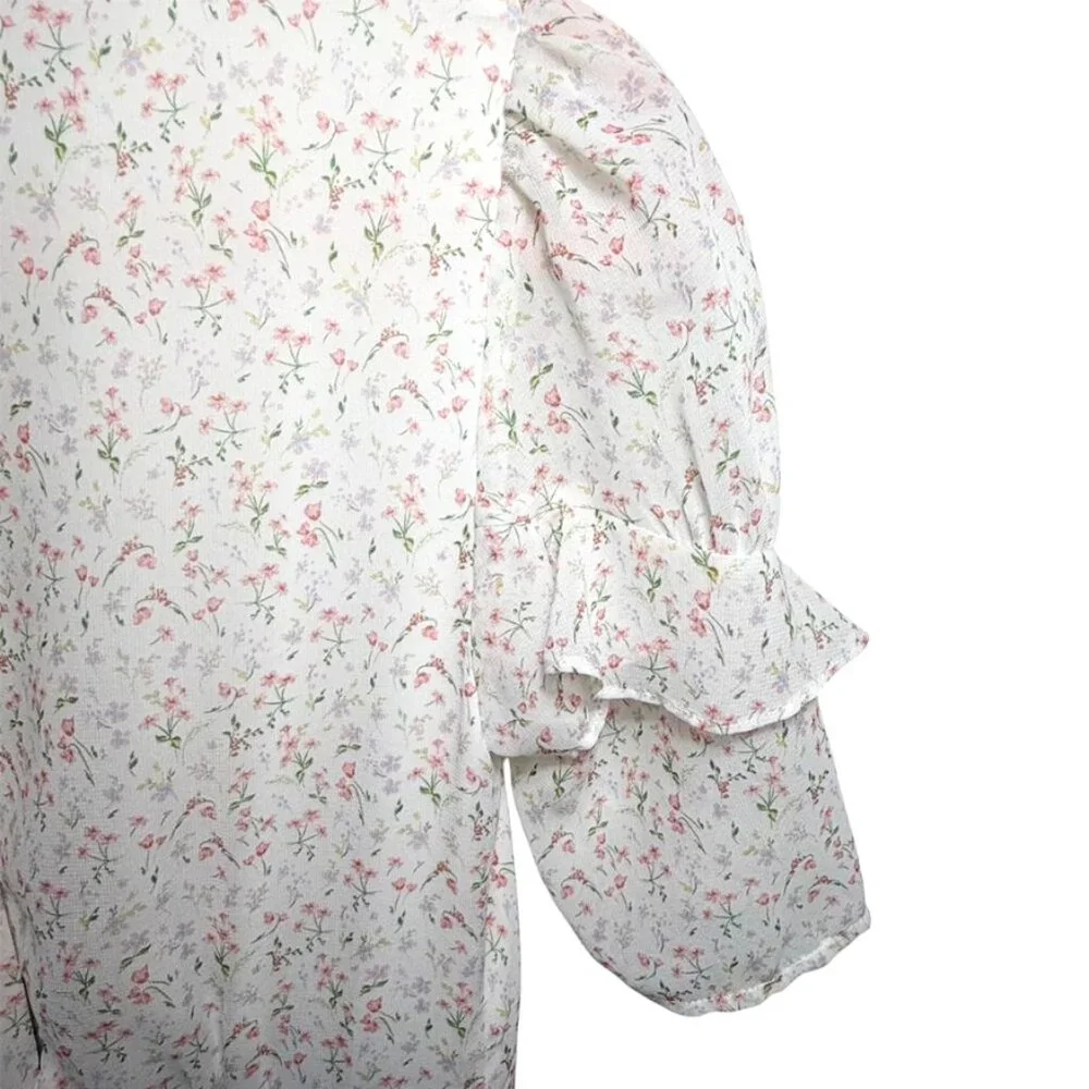 DIVINE HERTIAGE Floral Print Midi Dress - Picture 8 of 11